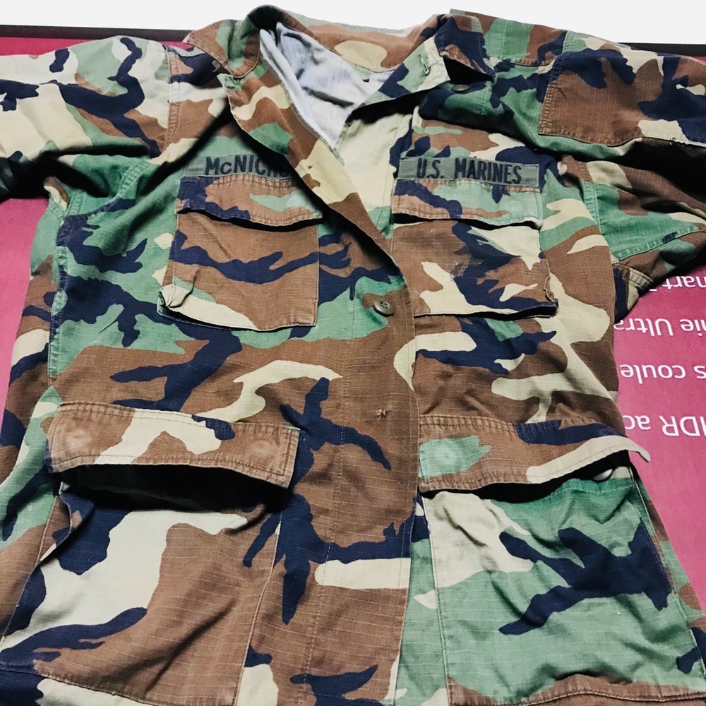 Woodland camo. Authentic usmc